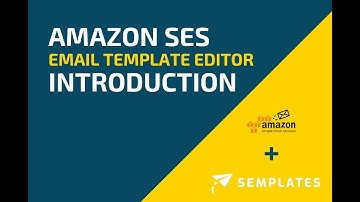 Getting Started with Amazon SES Email Template Manager Semplates