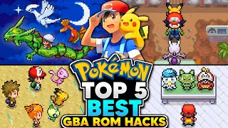 Top 5 Best Pokemon Rom Hacks 2023 (GBA) | Play as Ash & Pikachu