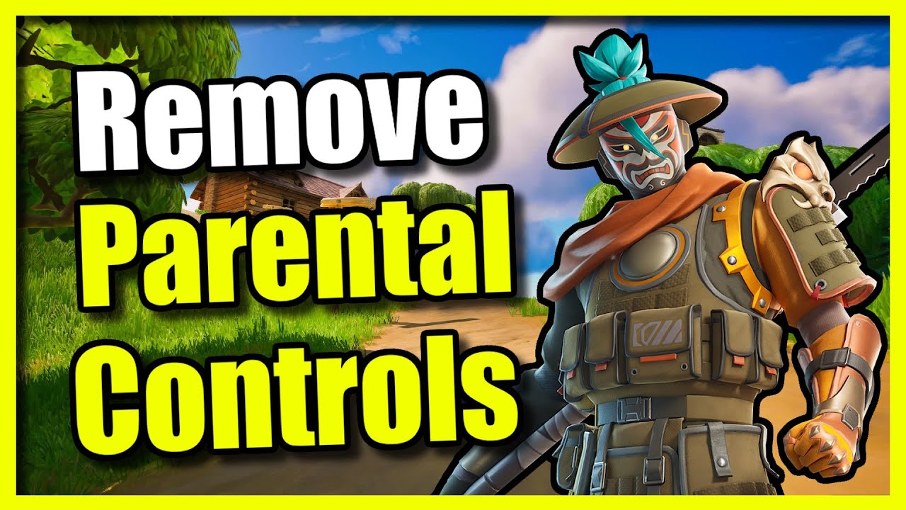 How to Remove Parental Controls in Epic Games (Fortnite Tutorial) - YouTube