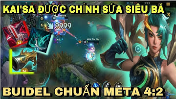[LMHT:tốc chiến] kai’sa mới được chỉnh sửa cộng với buidel mới bắn siêu khủng khiếp sau bản 4:2