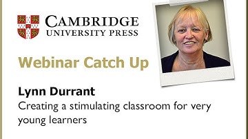 Creating a stimulating classroom for very young learners: Lynn Durrant