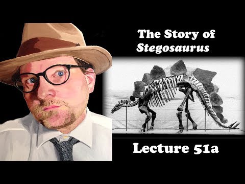 Lecture 51a The Story of Stegosaurus