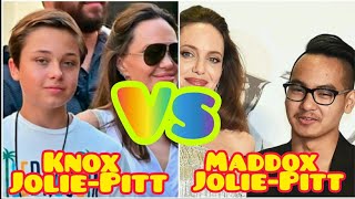Maddox Jolie-Pitt Vs Knox Jolie-Pitt (Jolie Pitt&#39;s Sons) Transformation ★ From Baby To 2022