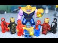 Lego Superhero Avengers Civil War Venom Rescue Thanos