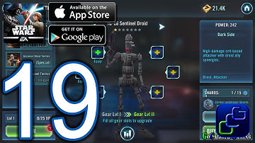 STAR WARS Galaxy of Heroes Android iOS Walkthrough - Part 19 - Dark Side Battles 4 (NORMAL)