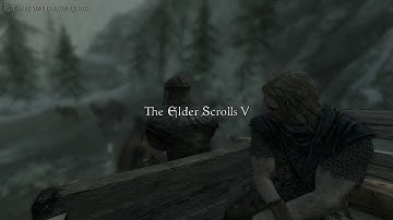 Skyrim Mod: Conan Music Reworked -- New Game Starting Intro