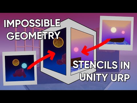Impossible Geometry with Stencil Shaders in Unity URP