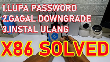 SOLUSI LUPA PASSWORD MIKROTIK X86 || PING NETWORK