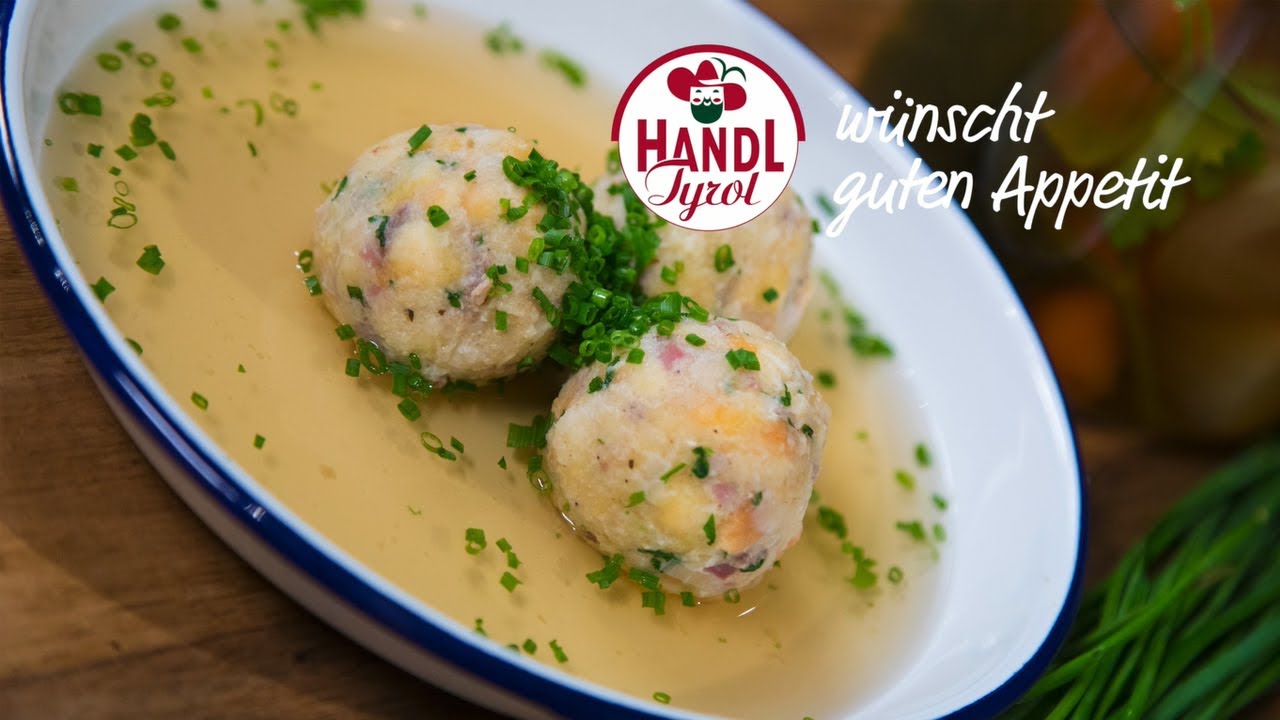 Tiroler Speckknödel | Rezept von HANDL TYROL - YouTube