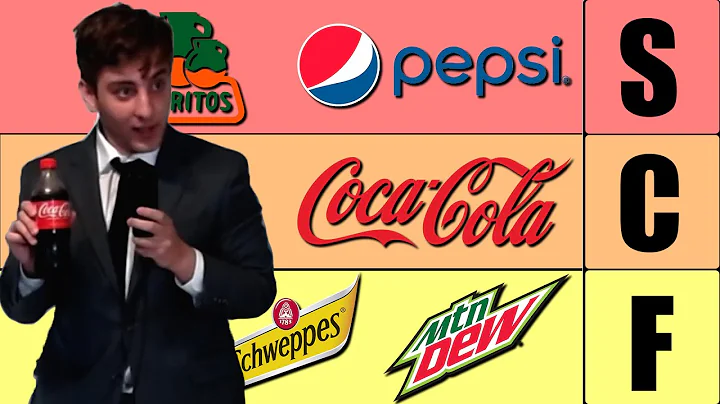 THE ULTIMATE SODA TASTE TEST (and tier list)