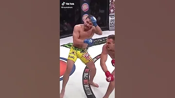 Lightning punch from a professional fighter mma world