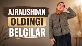 Oila tugaganining 3 belgisi || Umida inomova