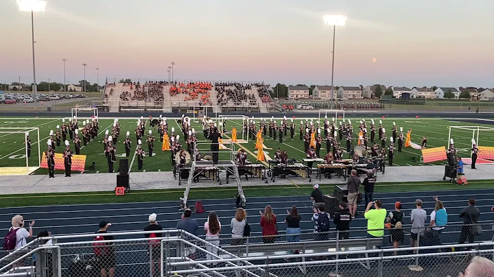 Plainfield North Marching Tigers at PSHS 2021 Invi...