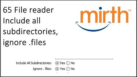 65 File reader Include all subdirectories, ignore .files