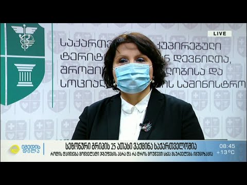 სეზონური გრიპის 200 ათასი ვაქცინა საქართველოშია