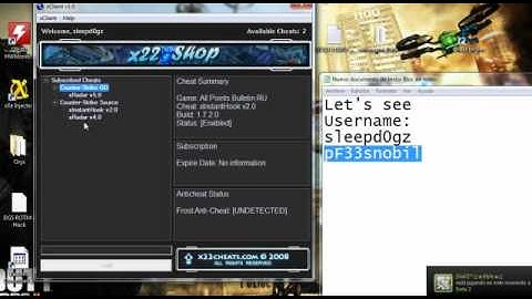 x22 Cracked Working 8 October 2012 Vac Undetected [AutoUpdate]