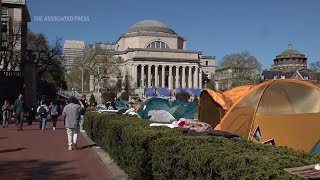 Pro-Palestinian protests sweep US college campuses following mass arrests at Columbia