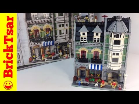 LEGO Modular Building 10185 Green Grocer from 2008! Review
