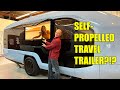 Our walkthrough of the pebble flow  an allelectric selfpropelled travel trailer