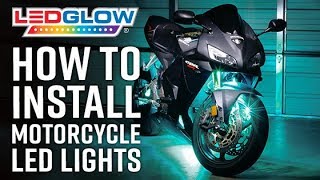 LEDGlow | How To Install Motorcycle LED Lights