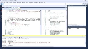 XSLT Debugging and Editing tools.