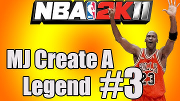 NBA 2k11 - Throwback Series - MJ Create A Legend #3 - 50 Point Blowout!