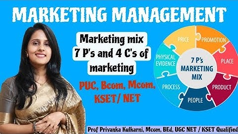 Marketing mix/ 7 P