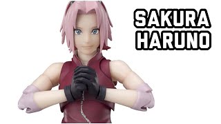 SH Figuarts Naruto Shippuden: Sakura Haruno Action Figure Review Tamashii Nations BANDAI (2022)