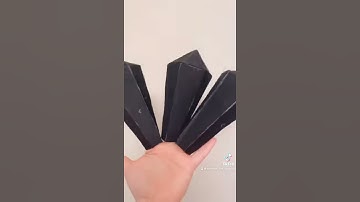 How to make 3D Eva foam crystals