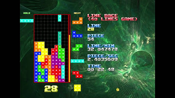 NullpoMino - Line Race - 42.25 seconds