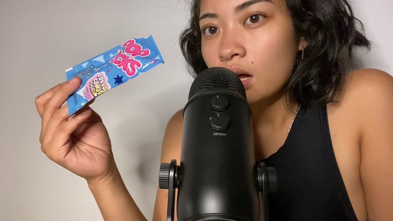 ASMR Eating Pop Rocks (mouth sounds) - YouTube