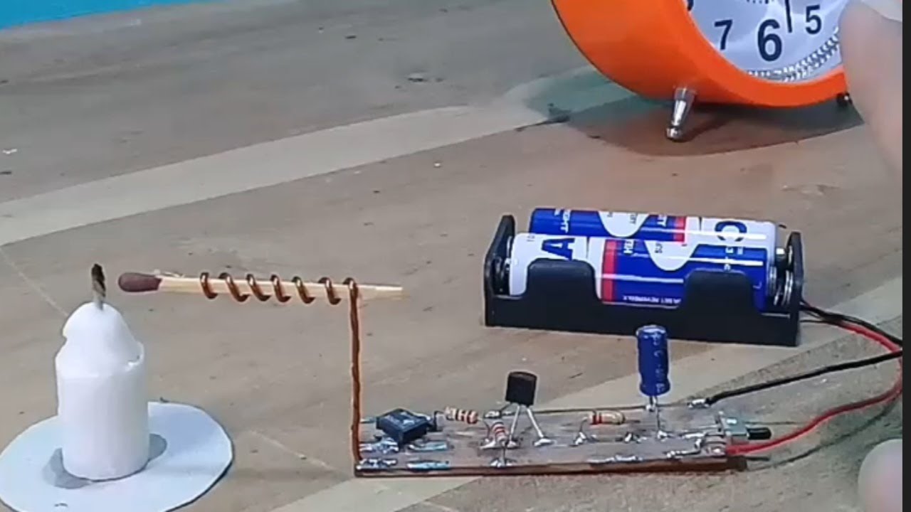 How to light candles automatically using an electronic timer