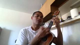 Video thumbnail of "It's raining by Stella Jang  (ukulele cover)"