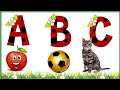 abc alphabet learning | abc song | a for apple b for ball