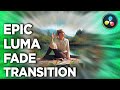 EPIC Zoom In LUMA FADE Transition! | A Davinci Resolve Tutorial