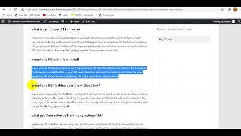 Symphony i99 flash file without box frp UNLOCK hang logo fix CUSTOMER CARE VERSION