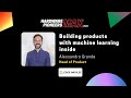 Building products with machine learning inside - Edge Impulse