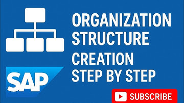 Organization Structure Creation Step by Step#beginners #beginnersguide #sapmm #yt #sapi #saport 