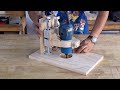 Amazing woodworking tools hacks  router tips and tricks