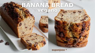 EL MEJOR BANANA BREAD | Vegano, Esponjoso, Fácil