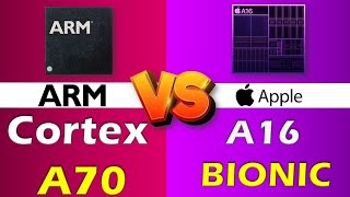 ARM CORTEX A78 VS APPLE A16 BIONIC