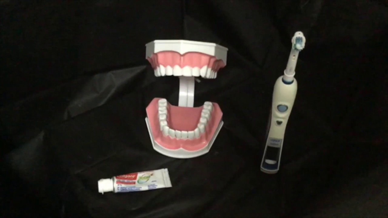How to brush your teeth with an electric toothbrush YouTube