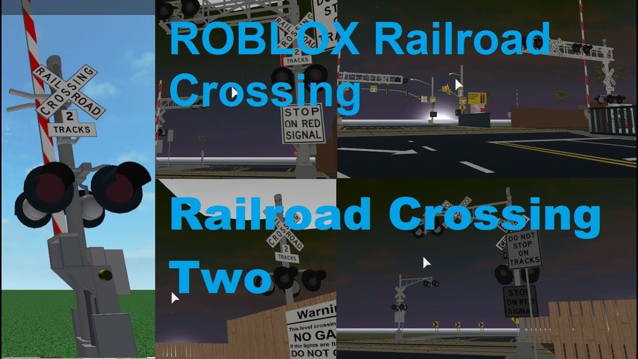 Roblox Railroad Crossing Two Youtube - roblox railfanning episode 4 honda road alamanda st crossing