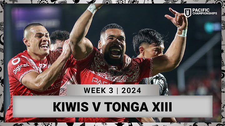 Pacific Championship 2024 | New Zealand Kiwis v Tonga XIII | Full Match Replay
