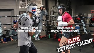 TEAM DETROIT! Boxers Prepare For Nationals With HIGH LEVEL Sparring!