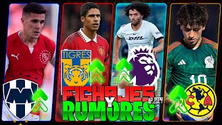 VARANE LLEGARÁ A TIGRES | HUERTA A ESPAÑA O INGLATERRA | RUMORES Y FICHAJES APERTURA 2024 | LIGA MX