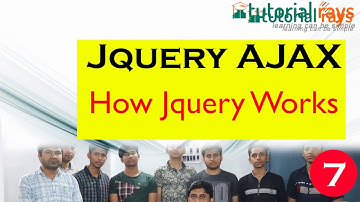 7. Jquery Ajax part-2 |Ajax Tutorials |Ajax PHP MySql Tutorials | Ajax  Jquery | Tutorial Rays