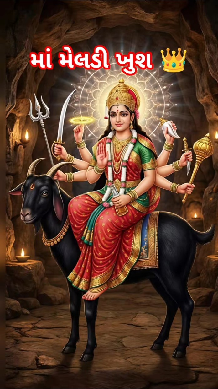 👣 જય મેલડી માઁ - ShareChat