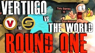 WORMS REVOLUTION: ME vs THE WORLD | ROUND ONE