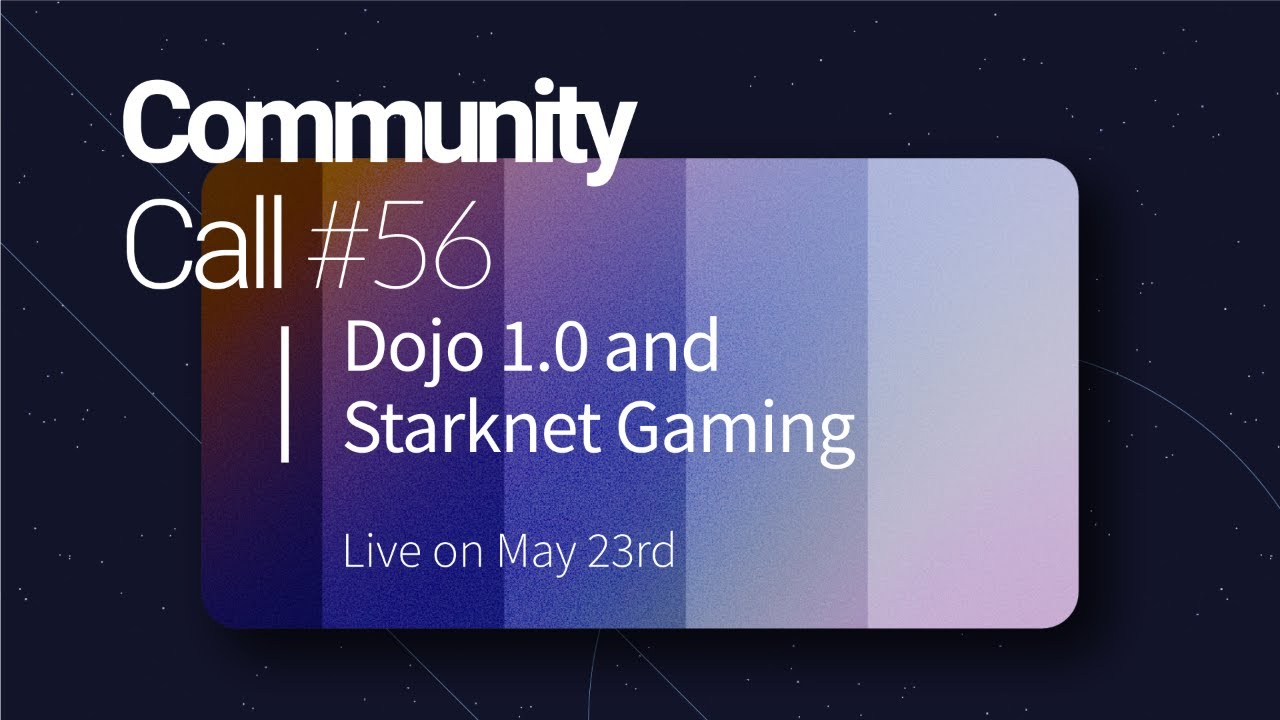 Dojo 1.0 and Starknet Gaming | Starknet